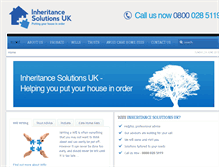 Tablet Screenshot of inheritancesolutions.co.uk